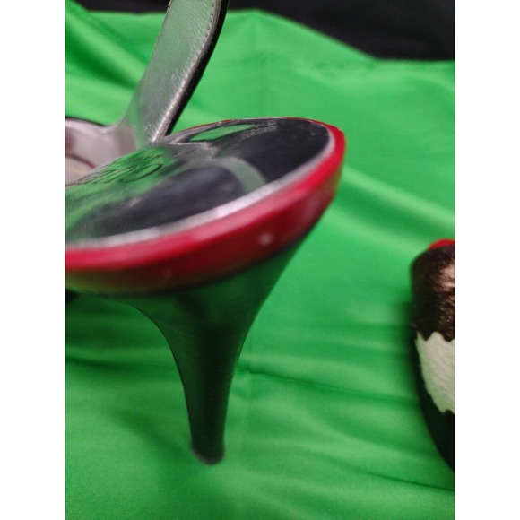 Guess By Marciano Cowhide Slingback Silleto Heels women's shoe size 5 1/2 - Picture 7 of 8